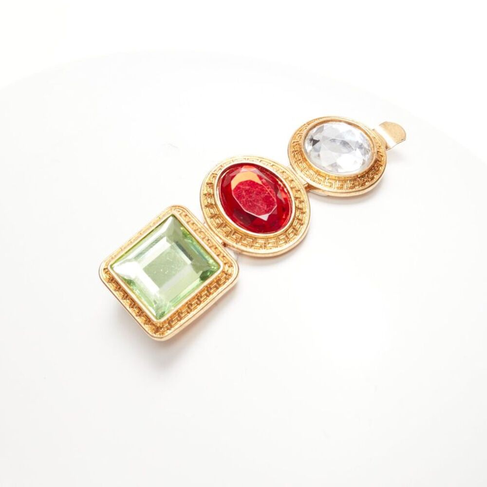 Versace Baroque Jewelled Single Hairclip
